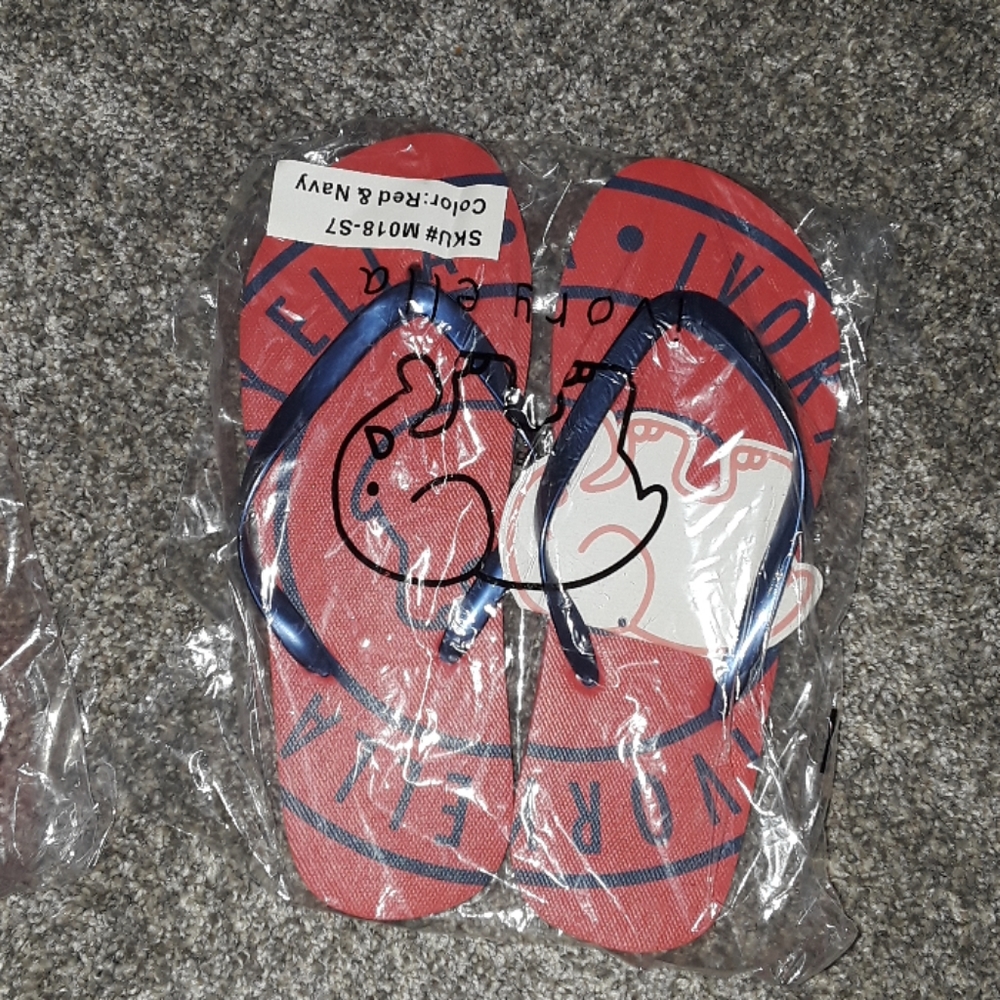 NEW Ivory Ella rubber flipflops